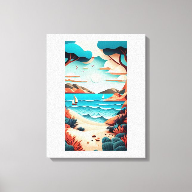 Canvas Nature Art Print (Front)