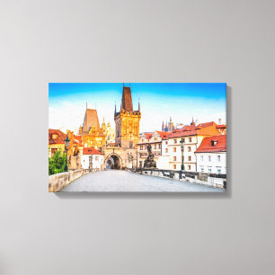 Canvas Prague Print