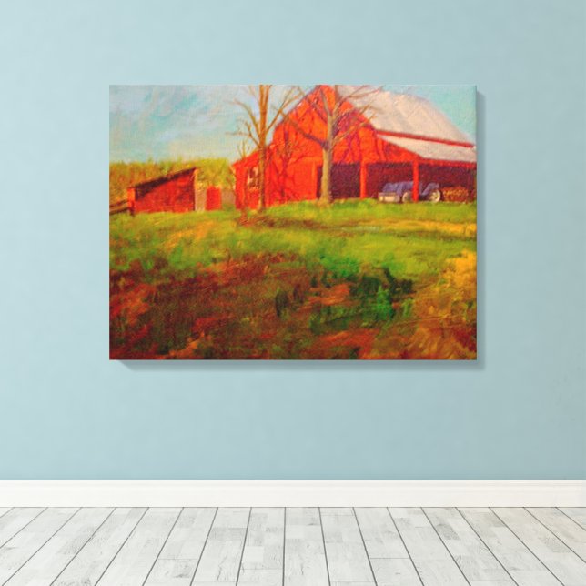 Canvas print (Insitu(Wood Floor))