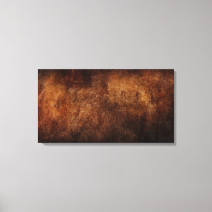 Canvas Print - Abstract Textured Rust Brown Beige