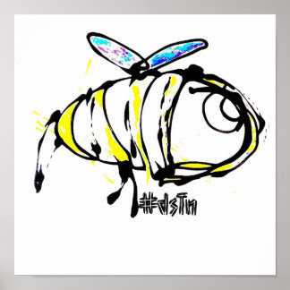 Canvas Print Bee design