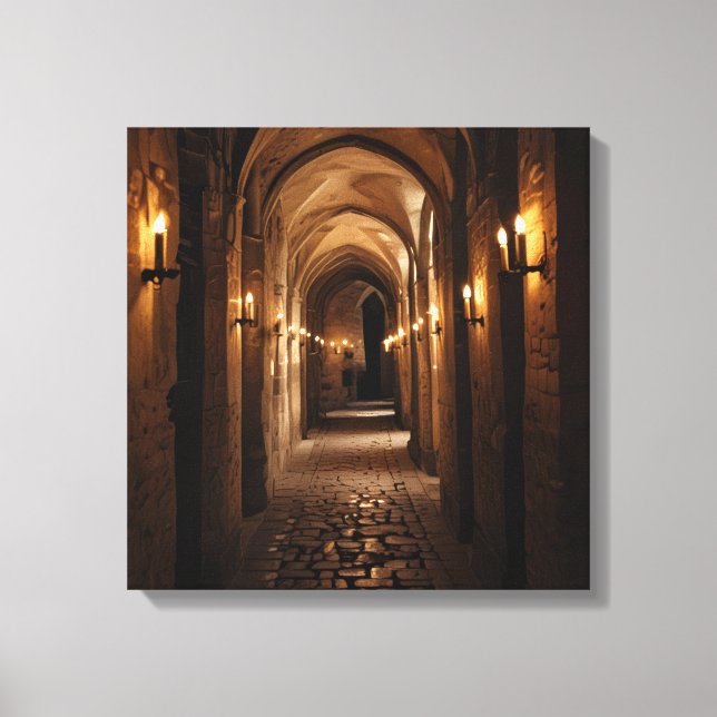 Canvas Print  (Castle Cooridor-4) (Front)