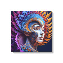Canvas Print (Exotic Beauty)
