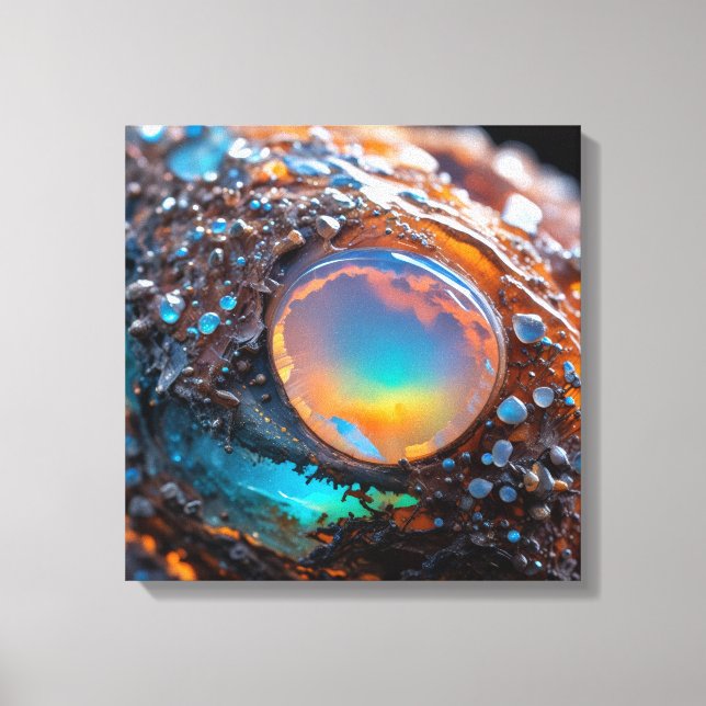 Canvas Print (Fire Opal-2) (Front)