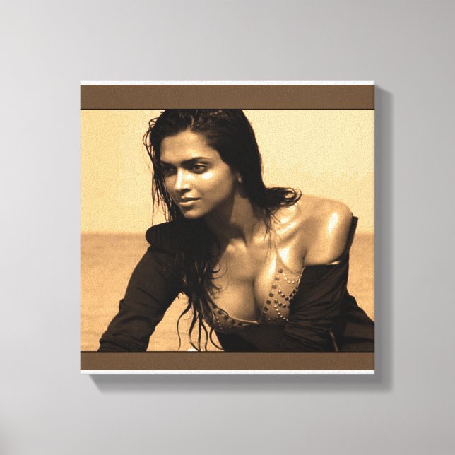 CANVAS PRINT Indian Bollywood Cinema Film Beauty (Front)