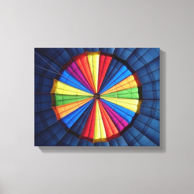 Canvas Print Inside Hot Air Balloon (Front)