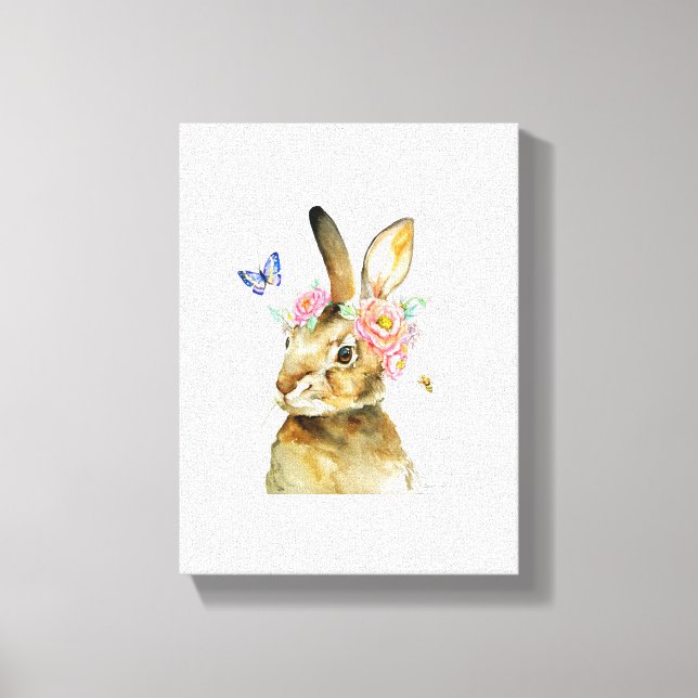 Canvas Print - Miss Hare (Front)