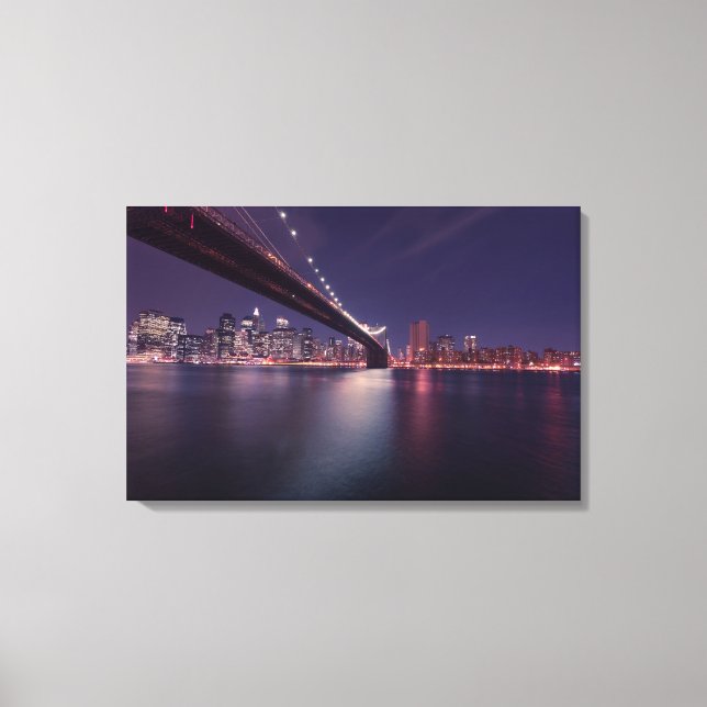 Canvas Print - New York Brooklyn Bridge (Front)