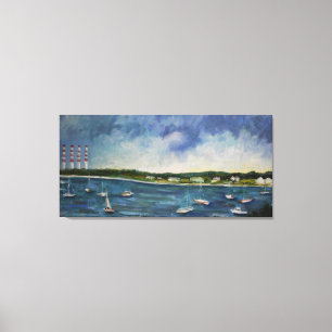 Canvas Print Northport Harbour N.Y