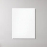 Canvas Print Portrait Upload Your Design