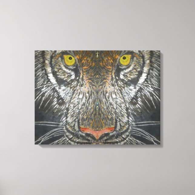 Canvas Print - Tiger Portrait (Front)
