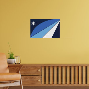 Canvas Print with Flag of Columbia, South Carolina