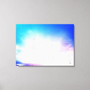 CANVAS RAINDROPS  PRINT
