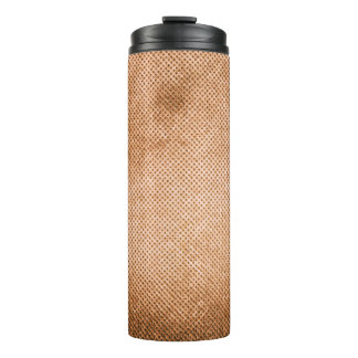Canvas texture vintage background. vintage, old, r thermal tumbler
