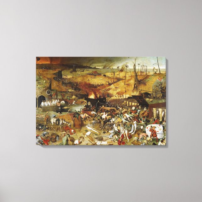 Canvas The Triumph of Death Pieter Brueghel (Front)