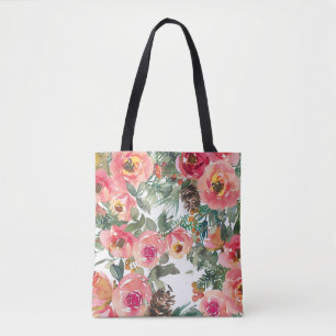 Canvas Tote Bag Aesthetic for Women, Cute Reusable