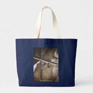 Canvas tote bag with Cello