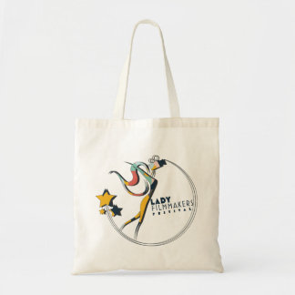 Canvas Tote with Lady Filmmakers Circle Logo Bag