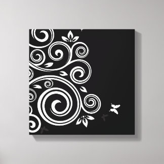 Canvas Wall Art-Art Deco Swirl Print