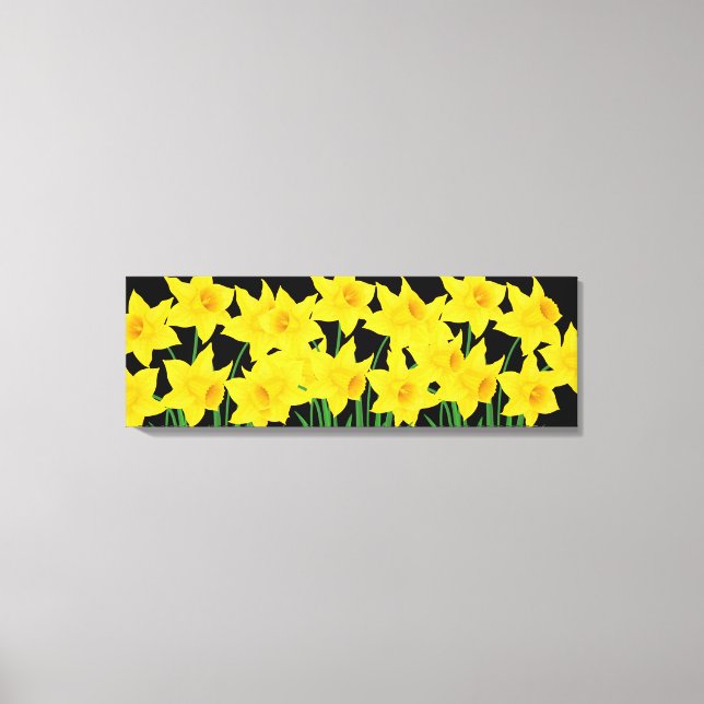 Canvas Wall Art-Daffodils Print (Front)