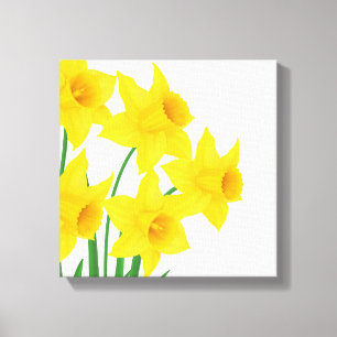 Canvas Wall Art-Daffodils Print