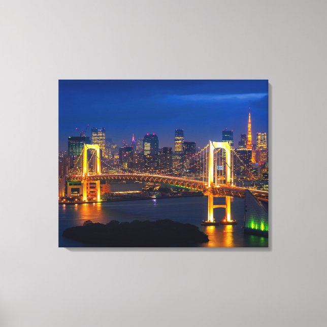 Canvas Wall Art-Tokyo Skyline (Front)