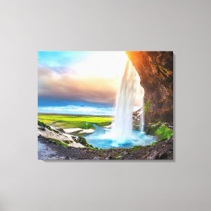 Canvas Wall Art-Waterfall