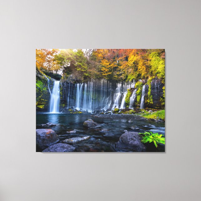 Canvas Wall Art-Waterfall Japan (Front)