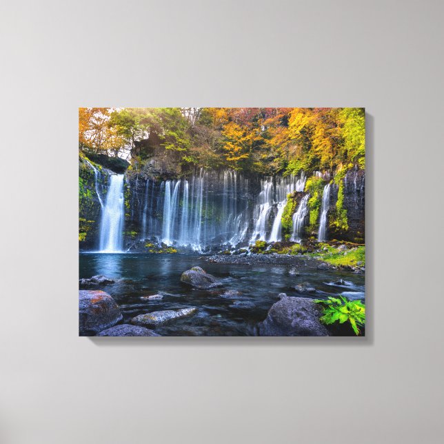 Canvas Wall Art-Waterfall Japan Print (Front)