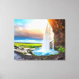 Canvas Wall Art-Waterfall Print