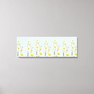 Canvas Wall Art-White Daisies Print