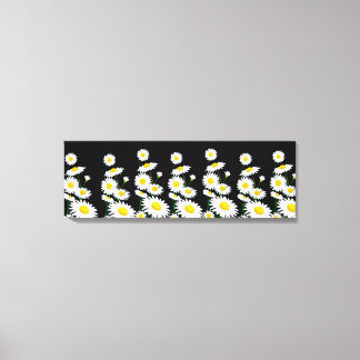 Canvas Wall Art-White Daisies Print