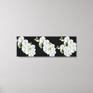 Canvas Wall Art-White Orchids Print