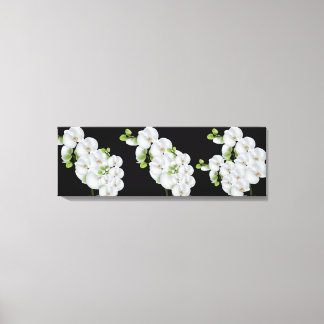 Canvas Wall Art-White Orchids Print