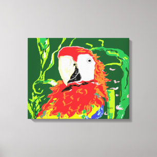 Canvas Wrap /A Parrot Print