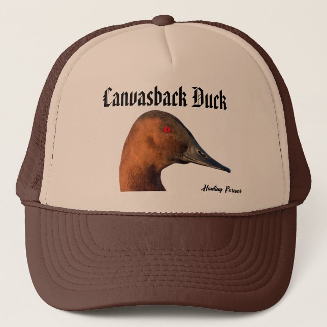 Canvasback Duck Hat (Front)