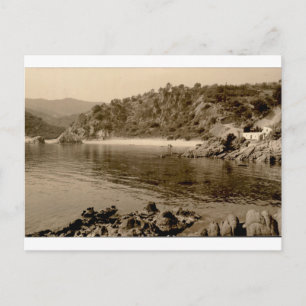 Canyelles Lloret de Mar Vintage Coastal View Postcard