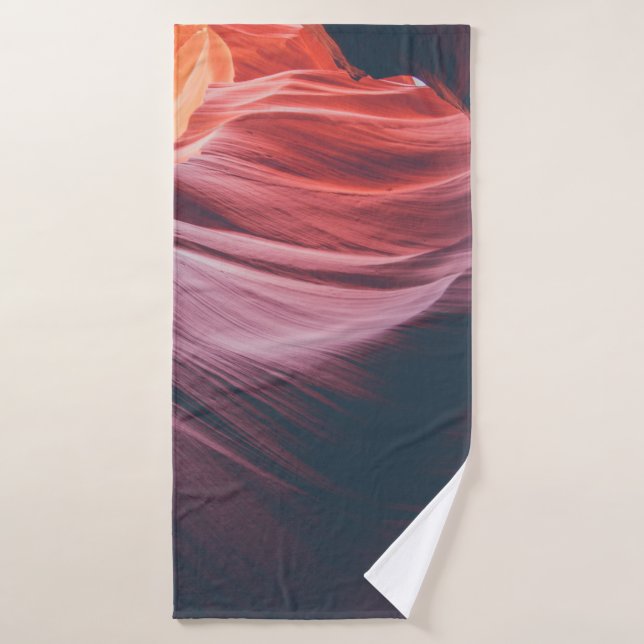 Canyon antelope canyon sandstone bath towel (Bath Towel)