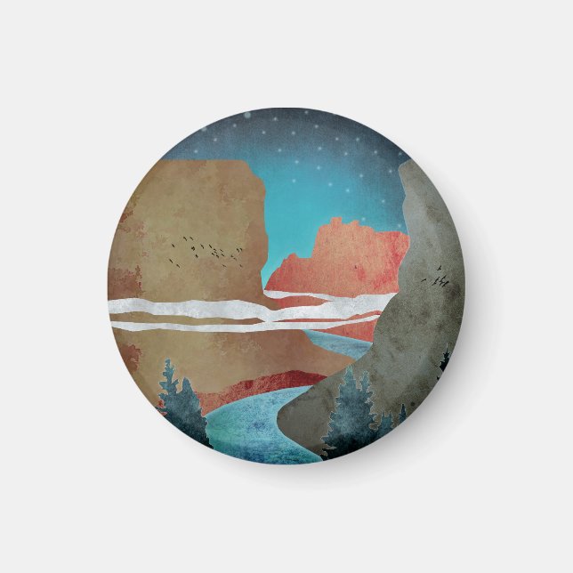 Canyon Birds Magnet (Front)