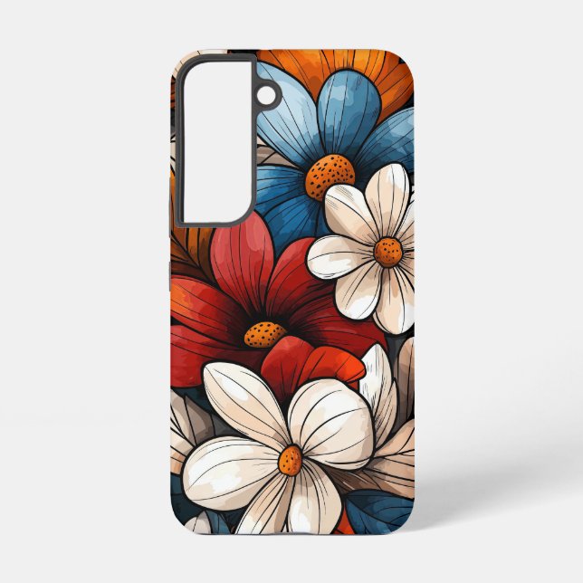 	Canyon Bloom Samsung Galaxy S22 Case (Back)
