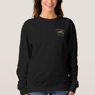 Canyon Carver Vintage Motorcycle Retro Distressed Sweatshirt