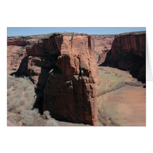 Canyon de Chelly Blank Card (Front Horizontal)