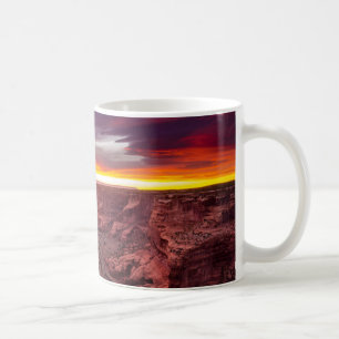 Canyon de Chelly, sunset, Arizona Coffee Mug