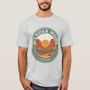 Canyon Desert Hiking Shirt Wander More Explore