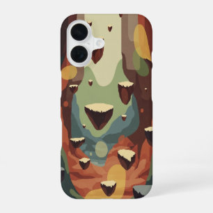 Canyon Fantaisie Pixel-Arcade Vintage iPhone 16 Case