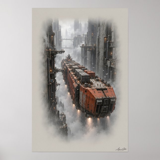 Canyon Freighter Poster (Front)