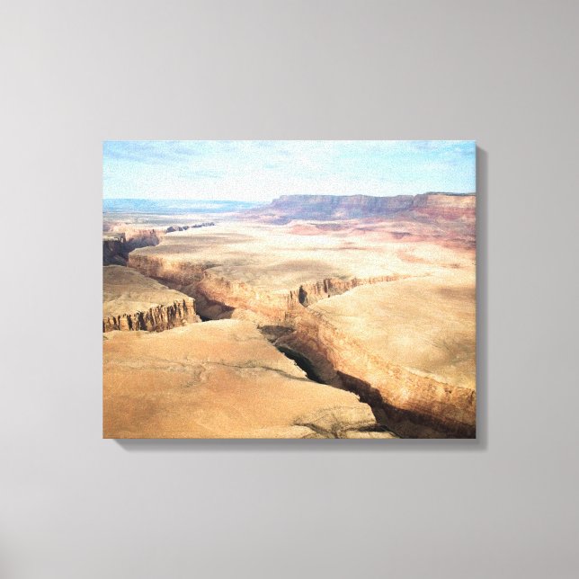 Canyon in the Canyon Canvas Print (Front)