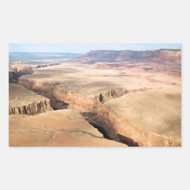 Canyon in the Canyon Rectangular Sticker (Front)