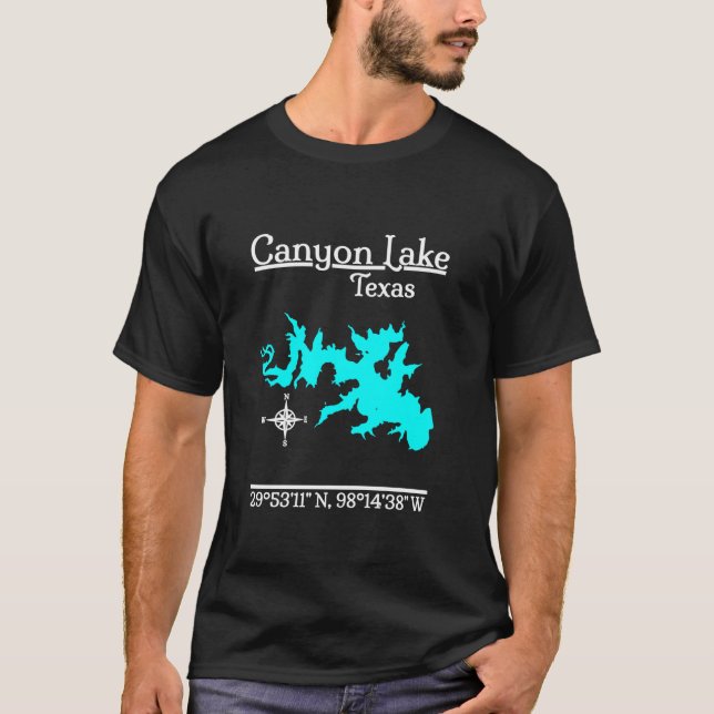Canyon Lake Texas Long Sleeve T Shirt (Front)