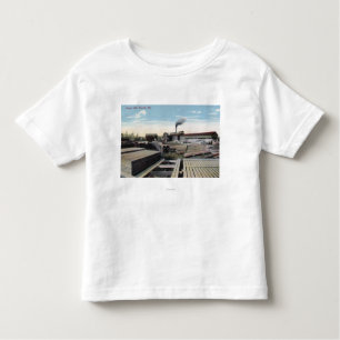 Canyon Lumber Mill Scene Toddler T-Shirt
